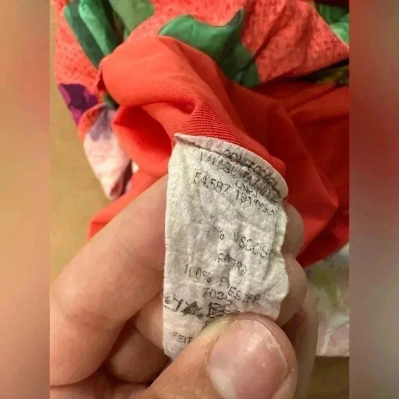 Munny Floral Dress Flowy Womens Size 40 Small Flaw - Picture 7 of 11